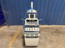 A.e.s #FN-1100, Cutting & Dovetail Slot Machine, 300mm blade, 1.5 HP saw, 850 width router, 6-8 bar air, AS IS
