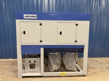3800 cfm A.e.s #S-6.500, dust collector, 12 HP, 12" inlet, 230 sq.ft. filter area, on casters, 230/460 V.