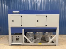 5900 cfm A.e.s #ST-10.000, dust collector, 18 HP, 14" inlet, 325 sq.ft. filter area, on casters, 230/460 V.