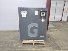 110 cfm, 181 psi, Atlas Copco #GA22P, rotary screw air compressor, 30 HP Siemens motor, 460/3/60