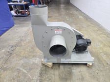 Sterling #FV, size 1120, blower, 12" inlet/outlet, 15 HP, 460/3/60, 1755 RPM, Fr.254T