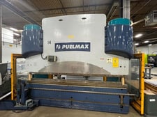 143 Ton, Pullmax Ursviken #Optiflex-130, CNC Hydraulic Press Brake, 122" bending length, 21.65" open height