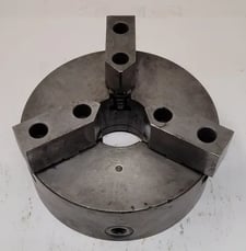 10" Bison, 3-jaw lathe chuck, 3" thru hole, 94107