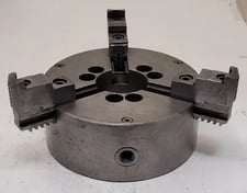 10" Poland #S10A8ZD, 3-jaw lathe chuck, 3" center hole, 94116