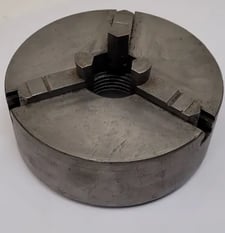 5" Sunnen #MB-770, 3-jaw lathe chuck, 1-1/2" center hole, 94083