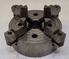 8" Buck #6408R, 4-jaw lathe chuck, 2" center hole, 94092