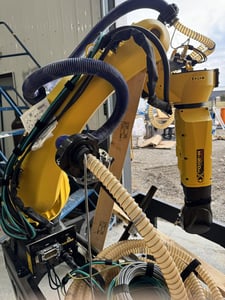 Fanuc #M-20ID/25, 6-Axis CNC Robot, 55 lb. payload, 72.1" reach, R-30iB MATE Plus controller, unused, 2021