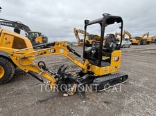 Caterpillar 301.7-05CR, 160 hours, S/N: JH707173, 2022