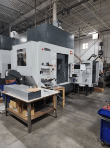Haas #UMC-1000SS, 5-Axis CNC Vertical Machining Center, 40" X, 25" Y, 25" Z, 30 HP, 12,000 RPM, 51 automatic