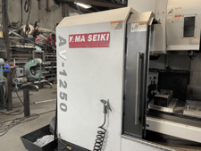 Yama Seiki #AV-1250, CNC Vertical Machining Center, 53.1" x 24.4" table, 49.2" X, 24.4" Y, 24.4" Z, 20 HP