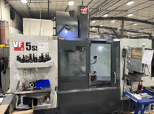 Haas #VF-5SS, CNC Vertical Machining Center, 52" x 23" table, 50" X, 26" Y, 25" Z, 30 HP, 12000 RPM, 24