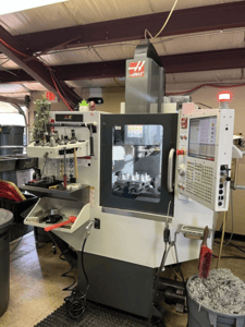 Haas #Mini-Mill, CNC Vertical Machining Center, 36" x 12" table, 16" X, 12" Y, 10" Z, 7.5 HP, 6000 RPM, 10