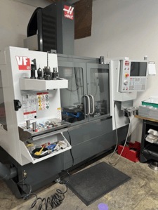 Haas #VF-1, 4-Axis CNC Vertical Machining Center, 26" x 14" table, 20" X, 16" Y, 20" Z, 30 HP, 8100 RPM, 20