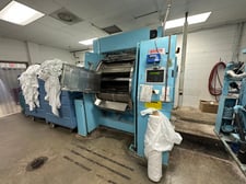 450 Lb. Braun #400NTDP-2, Washer Extractor, 2-pocket, steam injection, 277/554 extract RPM, 480 Volt, 2002
