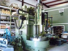 47" Summit, CNC vertical boring mill, 55" swing, 30" vertical head travel, 25.5" horizontal side head travel