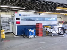Trumpf #TruLaser3030, CNC Co2 laser, 6000 watts, 5' x10' table, 120" X, 60" Y, 5" Z, TruFlow resonator, dual