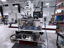 Fryer #MB15, CNC vertical bed mill, 16" x67" table, 50" X, 25" Y, 4500 RPM, #40, 7.5 HP, Anilam 3000 Plus