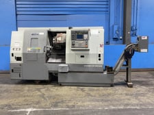 Hyundai Wia #SKT21LMS-F0I-ID, CNC Lathe, 4000 RPM, Fanuc 0i-TD Controls
