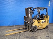 4,450 lb. Caterpillar #GC40K-LP-STR, Propane Forklift, 71" forks