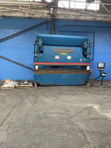 230 Ton, Cincinnati #230-AF-X-12FT, Hydraulic Press Brake, 16" stroke, 460 V.
