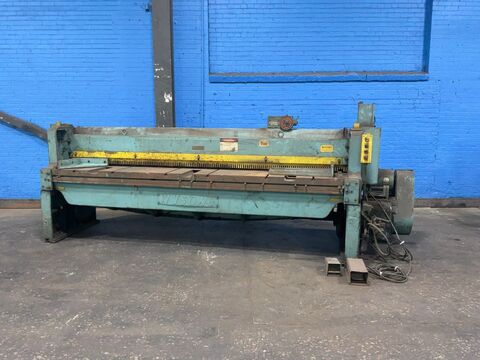 10 gauge, Wysong & Miles Co #1010-RD, Power Squaring Shear, 1.5 HP
