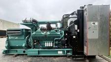 2250 KW Cummins #DQKH, diesel generator set, 277/480 Volts, 748 hours, 3251 HP @ 1800 RPM, QSK60-G9 engine