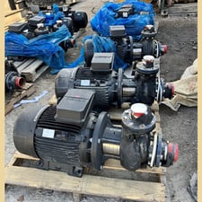 993 GPM @ 114' TDH, Grundfos #NB 80-160/156 AXF2AESBQQERX2, Centrifugal Pump, 4" x 3", 3560 RPM, 40 HP (12