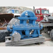 1050 GPM @ 1851' TDH, Ingersoll-Rand #6RTL-6, Centrifugal Pump, multi-stage split case