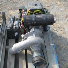 Precision Machine #PH2, Centrifugal Pump, 4.75" suction, 4" discharge, 28 HP gas drive, aluminum