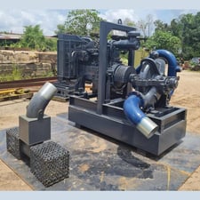 800 GPM @ 360' TDH Thompsons Kelly & Lewis, Super Titan Centrifugal Pump, 150x200-560, 8" x 6", 22" impeller