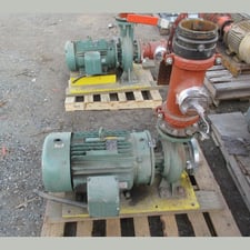 856 GPM @ 140' TDH, Taco #CI4007E2NAAB064D, Centrifugal Pump, 5" x 4", 3450 RPM, 50 HP, 230/460 V.