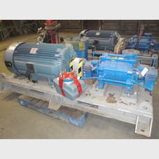 600 GPM @ 740' TDH, Technosub #MH480-125-3, Centrifugal Pump, 5" intake, 3" discharge, 200 HP, 575 V.