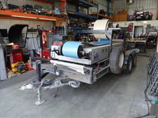 NTM #SSQ, Self-Contained Portable Roof Panel Roll Former, 16 HP Vanguard engine, (3) extra die sets