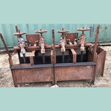 Galigher #15, Flotation Cells, Bank of 4, 15" x 15" x 12" Tank Per Cell