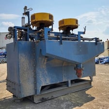 Metso #DR-24, Flotation Cells, Bank of (2), 50 Cu. Ft./Cell, 48" x 43", 7.5 HP, 575 V., 3 Ph., 60 Hz