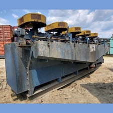 Metso #DR-24, Flotation Cells, Bank of (5), 50 Cu. Ft./Cell, 48" x 43", 7.5 HP, 575 V., 3 Ph., 60 Hz
