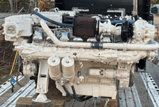 1183 HP Man #D2842 LE 406 V12, marine diesel engine, 2300 RPM, 1000 hours, Ex-Garlington 6, 1998
