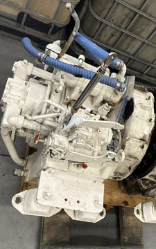 ZF Marine #ZF-BW-165-AP3/1, marine transmission, 1.91:1 ratio, D2842 LE 406 application, removed from