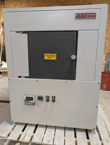 12" w x 15" H x 13" D, Keith #KSK12, bench/cabinet furnace, 1 phase, 14 KW, insulation has been rebuilt