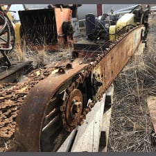 48" Cross Cut Chainsaw, Stationary, 60" Total Bar Length