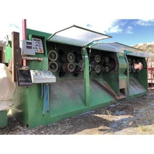 Bezner #RF-160-380-6MK, Log Rounding Machine, Single Cutter Head, Incl. Spare Cutters and Dies, 2002