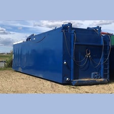 Oilfield Doghouse / Water Storage Combo, 21,000 Gallon, 27' L x 11.5' width x 9' D, N