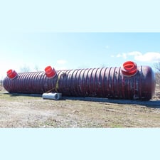 140,000L Xerxes #10FT DWK, Fiberglass Tank, Double Wall, 10' diameter x 65' L, 37,000 US Gal, NEW, N