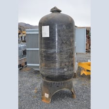 Composite Fiberglass Pressure Tank, Polyethylene Lined, 150 PSI, 36" diameter x 6' H, 6" Flanged Inlet on