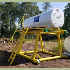 1,000 Gallon AGI Westeel #Fuel-Vault, Fuel Tank, Double Wall, Skid Mounted, NEW, N