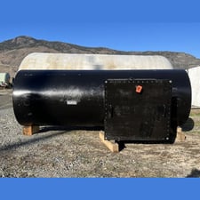 4,500 Liter Tidy Steel Fab Steel Buriable Double Wall Fuel Tank, 50" diameter x 144.5" L, Underground Diesel