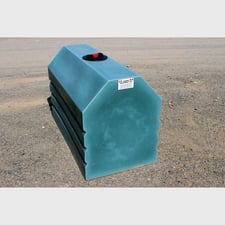 210 Gallon Polyethylene Loaf Tank, 30" width x 58" L x 37" H, NEW, N