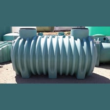 800 Gallon Polyethylene Septic Tank, #RKS-800 LP D/C, Low Profile, Double Chamber, NEW, N