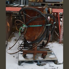 Kelco #K124, Sand Blast Cabinet, 125 PSI Max, 600 lb. Sand Capacity, 502 CFM