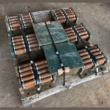 60 Ton Hilman #60-WBNT, Wide-Body Mountable Machinery Rollers, 10 Rolls/Chain, 2 Chains/Unit (6 available)